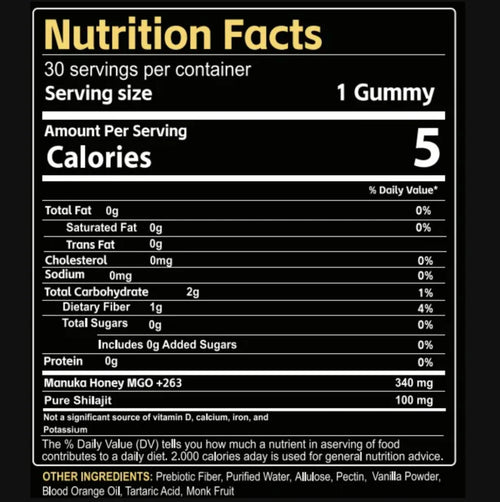 PC® Pure Shilajit Gummies